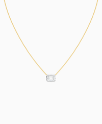 White Lab Diamond / Emerald (EW) / 2ct