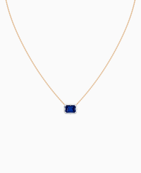 Royal Blue Lab Sapphire / Emerald (EW) / 2ct