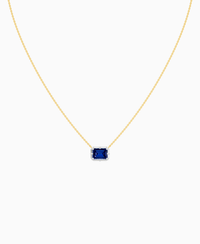 Royal Blue Lab Sapphire / Emerald (EW) / 2ct