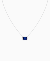 Royal Blue Lab Sapphire / Emerald (EW) / 2.5ct