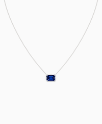 Royal Blue Lab Sapphire / Emerald (EW) / 2.5ct