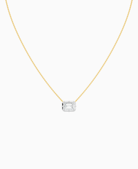 White Lab Diamond / Emerald (EW) / 2.5ct