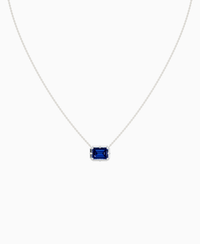 Royal Blue Lab Sapphire / Emerald (EW) / 2.5ct