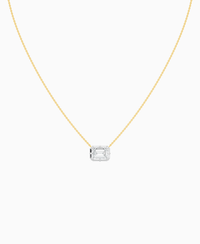 White Lab Diamond / Emerald (EW) / 2.5ct