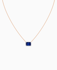 Royal Blue Lab Sapphire / Emerald (EW) / 3ct