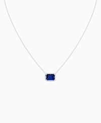Royal Blue Lab Sapphire / Emerald (EW) / 3ct