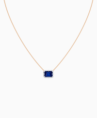 Royal Blue Lab Sapphire / Emerald (EW) / 3ct