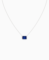 Royal Blue Lab Sapphire / Emerald (EW) / 3ct