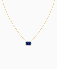 Royal Blue Lab Sapphire / Emerald (EW) / 3ct