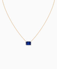 Royal Blue Lab Sapphire / Emerald (EW) / 3ct