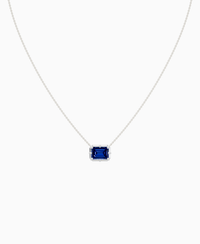 Royal Blue Lab Sapphire / Emerald (EW) / 3ct
