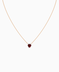 Pigeon Blood Lab Ruby / Heart / 1ct