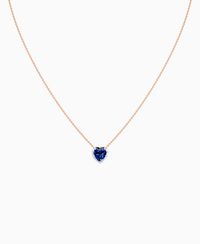 Royal Blue Lab Sapphire / Heart / 1.5ct