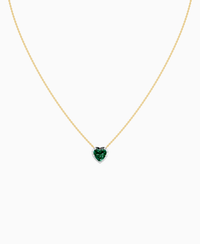 Zambian Lab Emerald / Heart / 1.5ct