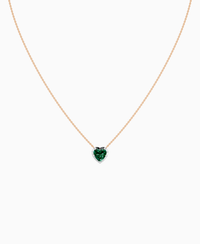 Zambian Lab Emerald / Heart / 1.5ct