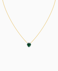Zambian Lab Emerald / Heart / 1.5ct