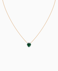 Zambian Lab Emerald / Heart / 1.5ct