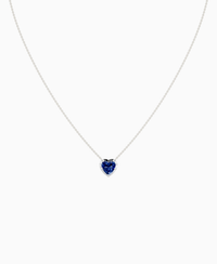 Royal Blue Lab Sapphire / Heart / 1.5ct