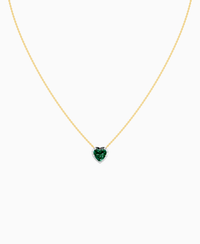 Zambian Lab Emerald / Heart / 1.5ct