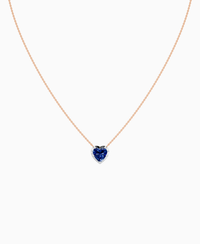 Royal Blue Lab Sapphire / Heart / 2ct