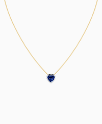 Royal Blue Lab Sapphire / Heart / 2ct