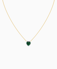 Zambian Lab Emerald / Heart / 2ct
