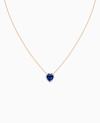 Royal Blue Lab Sapphire / Heart / 2ct