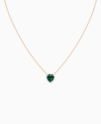 Zambian Lab Emerald / Heart / 2ct