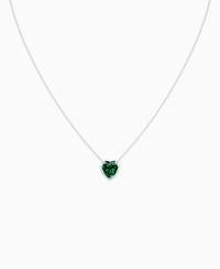 Zambian Lab Emerald / Heart / 2ct