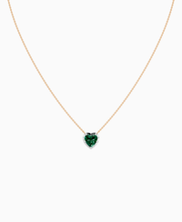Zambian Lab Emerald / Heart / 2ct