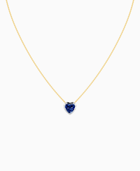 Royal Blue Lab Sapphire / Heart / 2ct