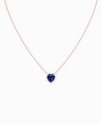Royal Blue Lab Sapphire / Heart / 2.5ct
