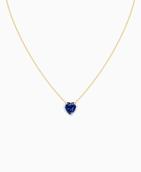 Royal Blue Lab Sapphire / Heart / 2.5ct