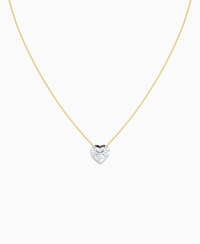 White Lab Diamond / Heart / 2.5ct
