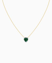Zambian Lab Emerald / Heart / 2.5ct