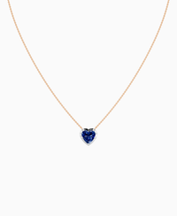 Royal Blue Lab Sapphire / Heart / 2.5ct