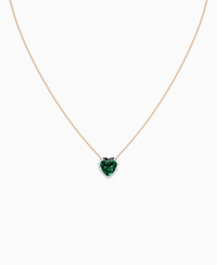 Zambian Lab Emerald / Heart / 2.5ct