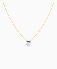 White Lab Diamond / Heart / 2.5ct