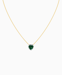 Zambian Lab Emerald / Heart / 2.5ct