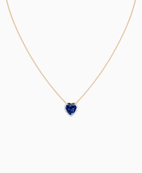 Royal Blue Lab Sapphire / Heart / 2.5ct