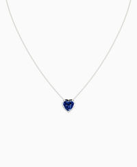 Royal Blue Lab Sapphire / Heart / 2.5ct
