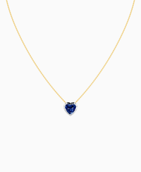 Royal Blue Lab Sapphire / Heart / 2.5ct