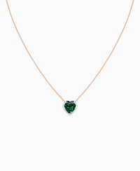 Zambian Lab Emerald / Heart / 3ct