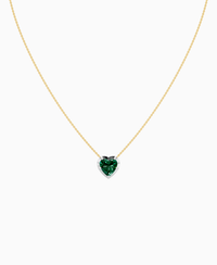 Zambian Lab Emerald / Heart / 3ct