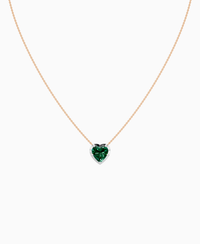 Zambian Lab Emerald / Heart / 3ct