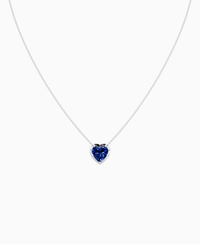 Royal Blue Lab Sapphire / Heart / 3ct