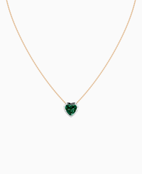 Zambian Lab Emerald / Heart / 3ct