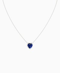 Royal Blue Lab Sapphire / Heart / 3ct