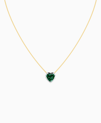 Zambian Lab Emerald / Heart / 3ct