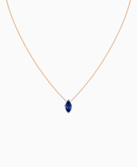 Royal Blue Lab Sapphire / Marquise (NS) / 1ct